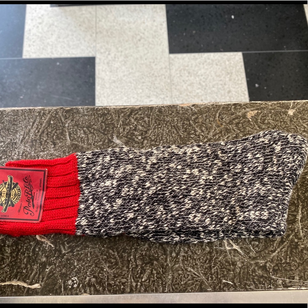 POLO RALPH LAUREN VNTG SPORTS Hiking Socks NEW LUX - Picture 3 of 4
